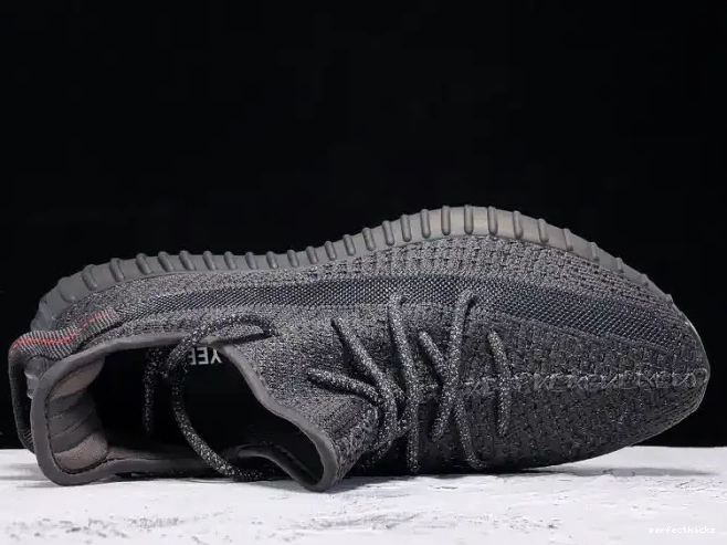 Static (Reflective) V2 FU9007 Black 350 - Adidas Boost Yeezy 0511